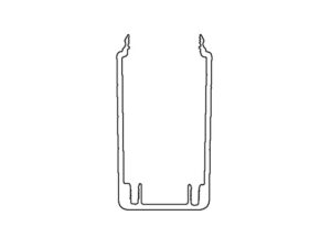Cable Duct Profile 40×80