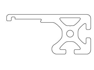 C-Schiene-Schlittenprofil