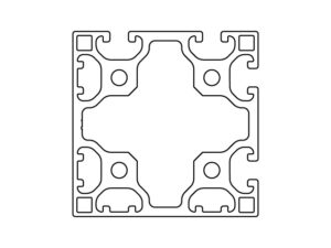 Profil 8 80×80 MW-Line 4N90 leicht
