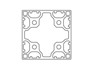 Profil 8 80×80 MW-Line 8N leicht