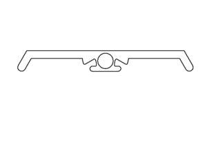Abdeckprofil 8 F40
