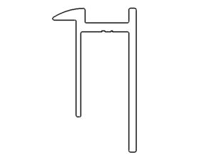 Solar Rail End Clamp 45 mm