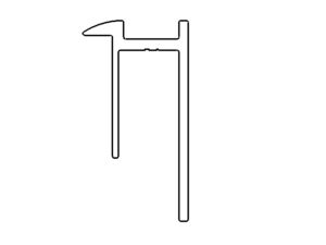 Solar Rail End Clamp 50 mm