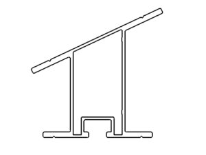 Solar Rail Profile Rail 80×94,5