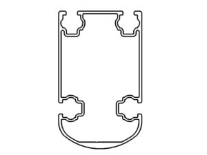 Solarschiene 133 x 80 4N