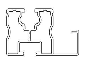 Solarschiene 40×40 2N N-I-KK
